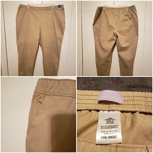 Laura Scott khaki pants
